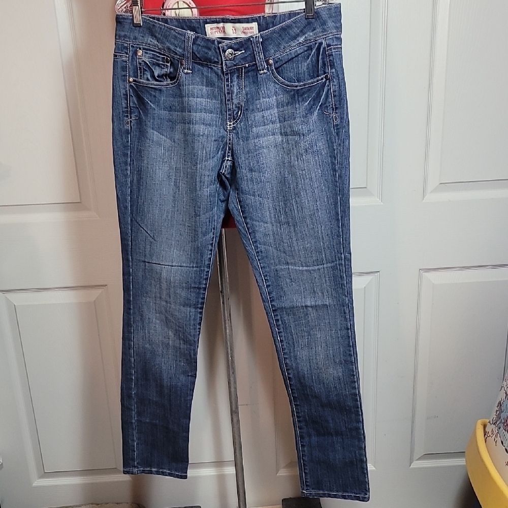 Mossimo Supply Co. Blue Straight Leg Jeans